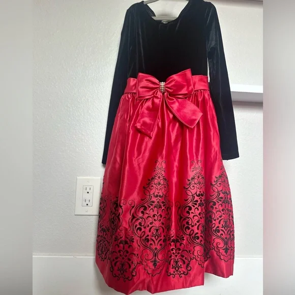 Rare Editions red dress - Picture 5 of 11